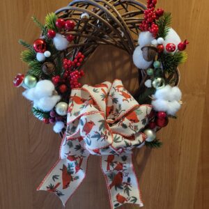 Věnec na dveře Ptáčci